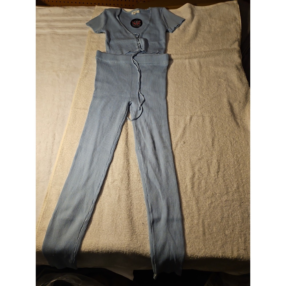Immodrl Women's 2-Piece Outfit  Blue Size L‎